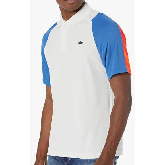 Lacoste Men's Short Sleeve Regular Fit Polo with Colorblocking 3XL